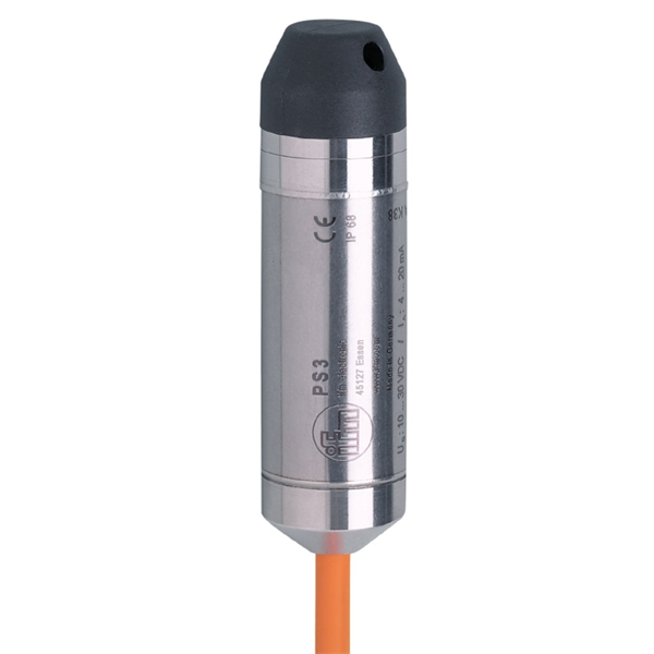 德國IFM易福門靜壓式潛水式壓力變送器SUBMERSIBLE 1BAR 30M FEP CABLE